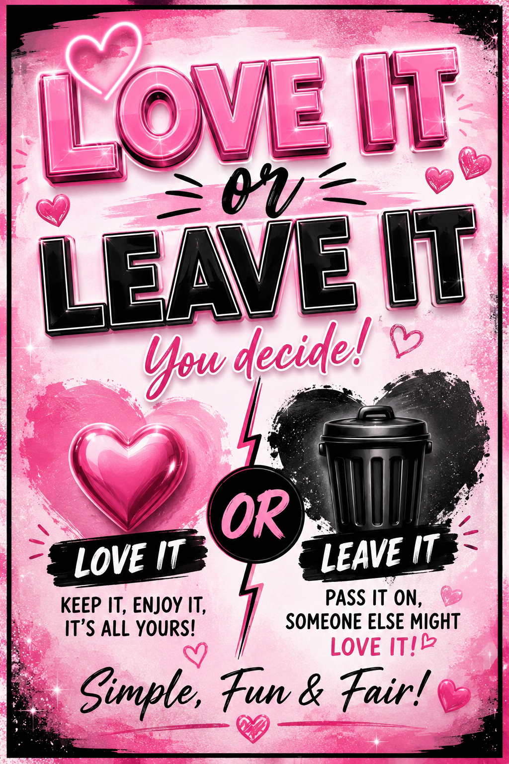 Love it or leave it cup edition