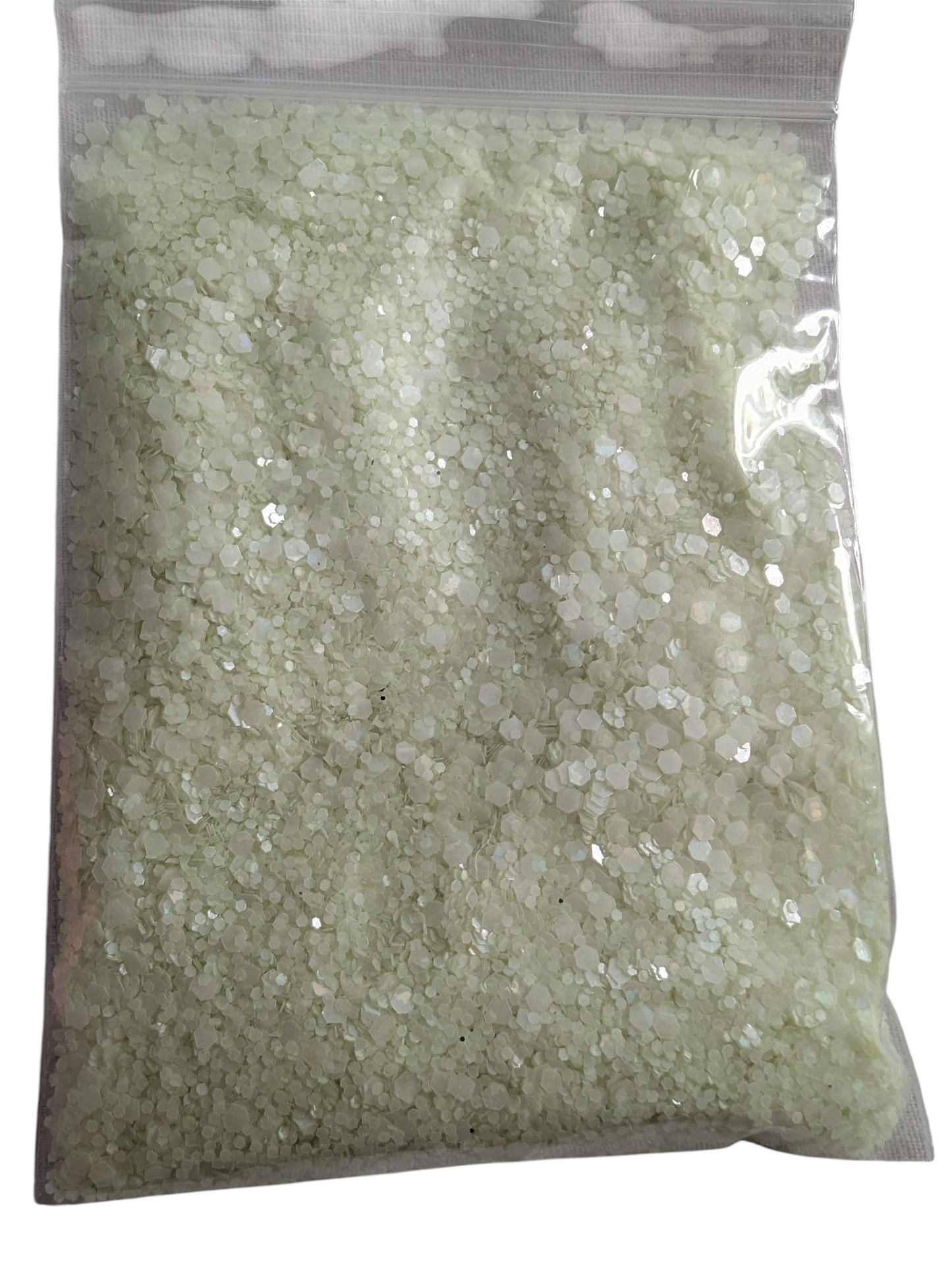 Glow in dark snow globe acrylic tumbler 16oz with glitter lid