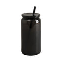 Black 16oz acrylic can with 1x wrap
